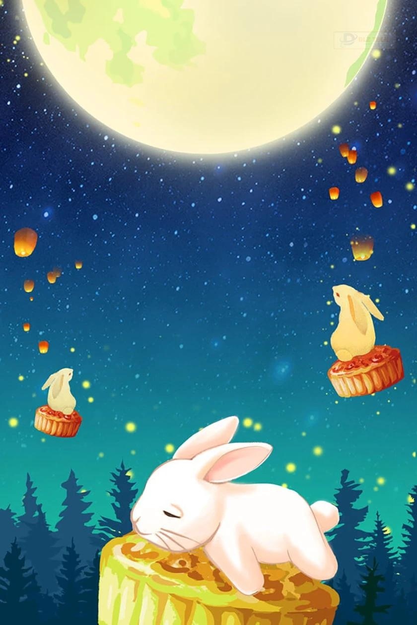 Hình nền chủ đề Thỏ ngọc