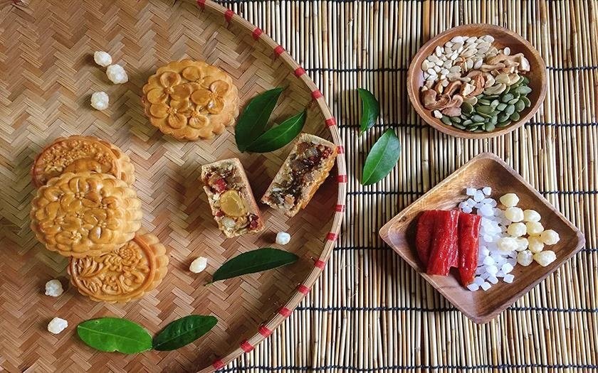 Mâm bánh trung thu tết đoàn viên