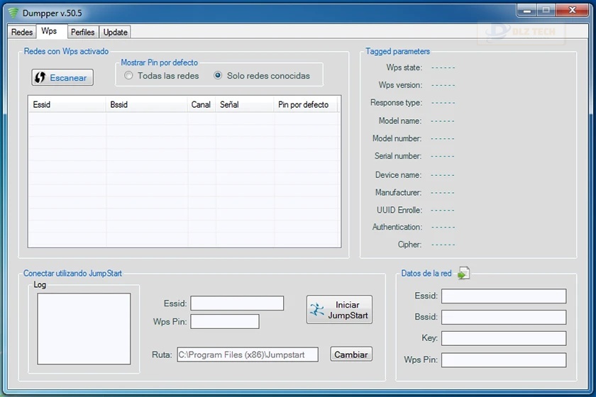 phần mềm hack wifi Dumpper
