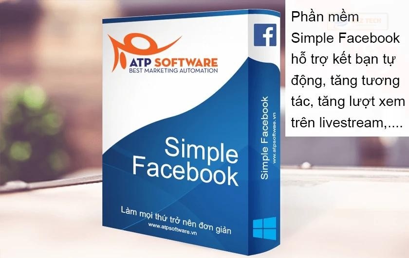 Phần mềm kết bạn Simple Facebook