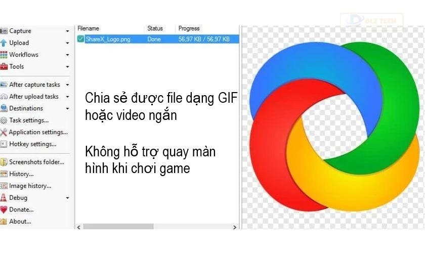 phần mềm ShareX