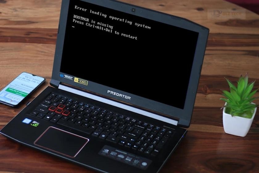 Lỗi BOOTMGR is missing