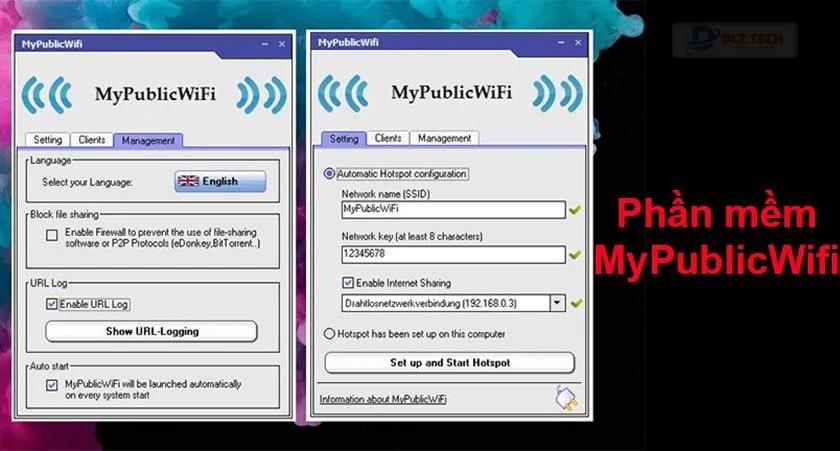 Phần mềm MyPublicWifi