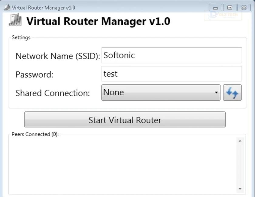 Phần mềm Virtual Router/ Virtual Router Manager