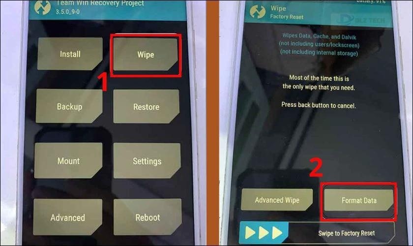 Cách Up ROM Xiaomi không cần máy tính bằng TWRP