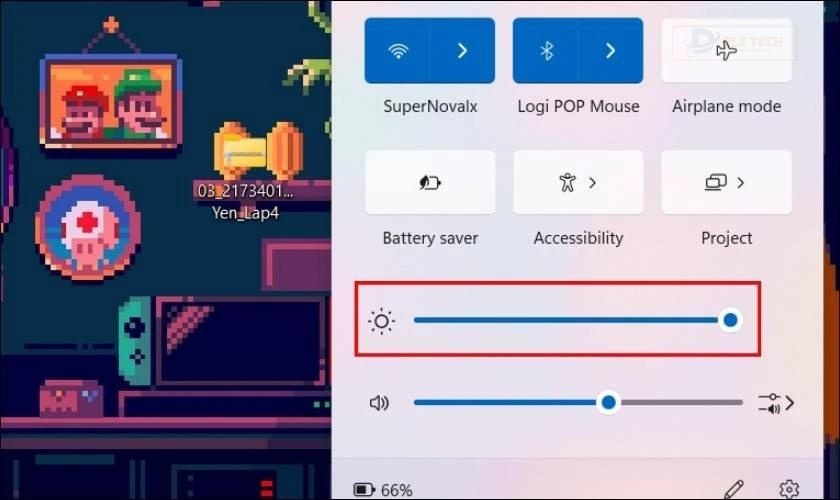 Cách kiểm tra vết hở ở viền màn hình laptop