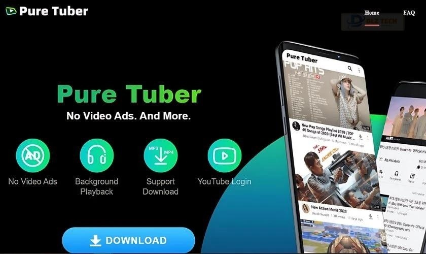 Pure Tuber App