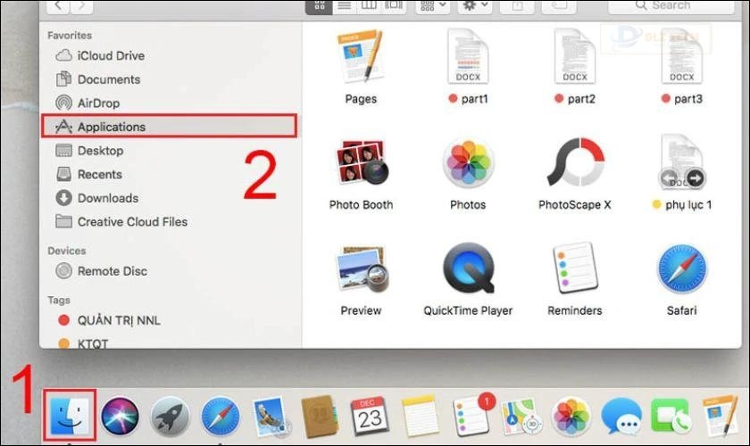 Cấp quyền camera trên MacBook