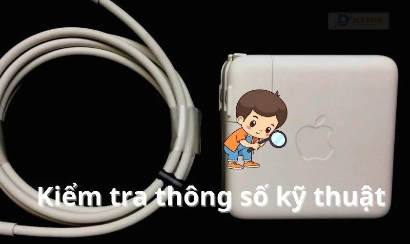 Cách chọn mua củ sạc Macbook chính hãng