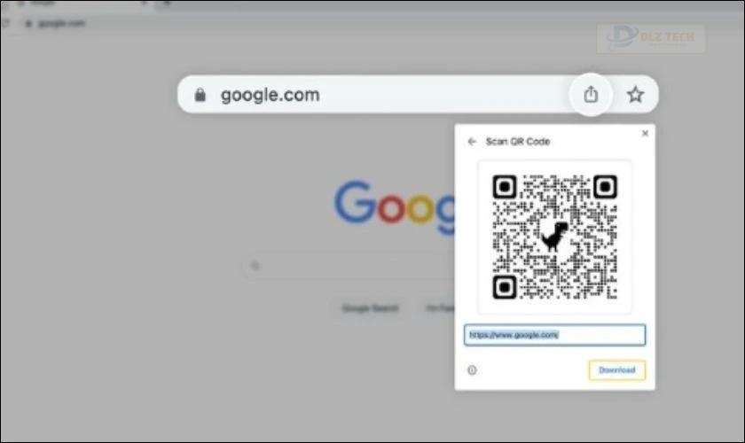 Tạo mã QR Code bằng trình tạo mã của Chrome
