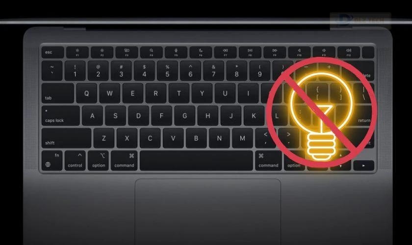 Bàn phím laptop Asus không bật được đèn nền