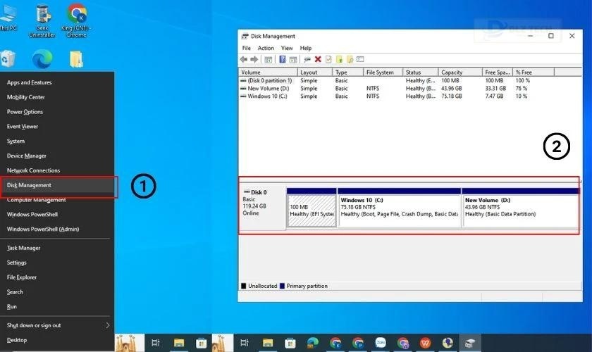 Kiểm tra khả năng nhận diện ổ cứng của hệ thống Windows, MacOS