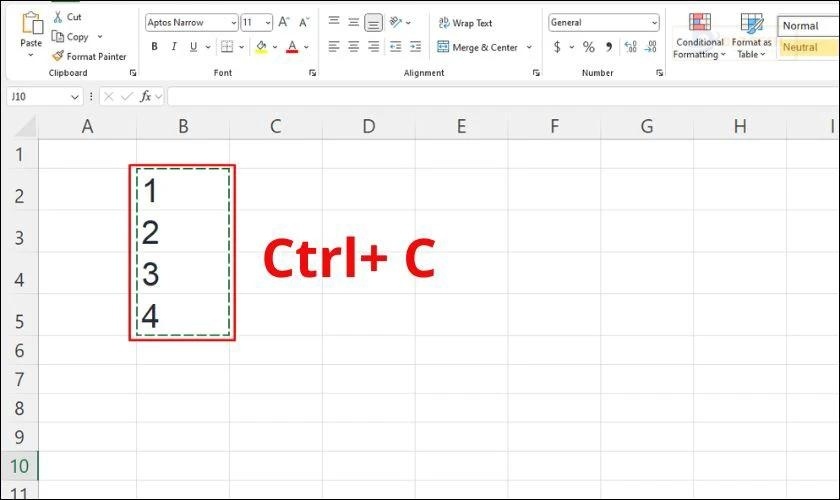 Hướng dẫn cách xoay chiều dữ liệu bằng Paste Transpose