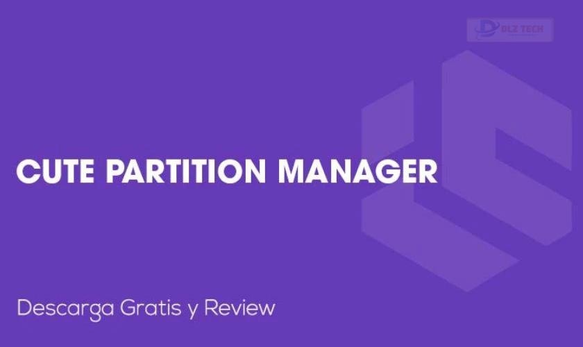 Cute Partition Manager hỗ trợ người dùng định dạng, phân vùng, quản lý dữ liệu