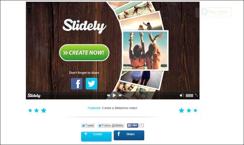 Slidely - Nền tảng chia sẻ video tiện lợi