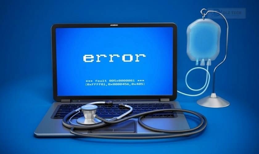 Biểu hiện MacBook bị hư main
