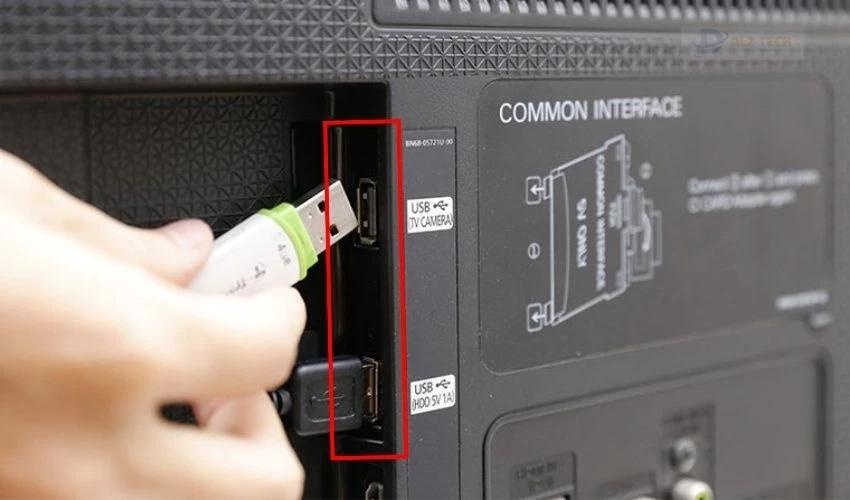 Cổng USB được sử dụng phổ biến để kết nối màn hình và máy tính