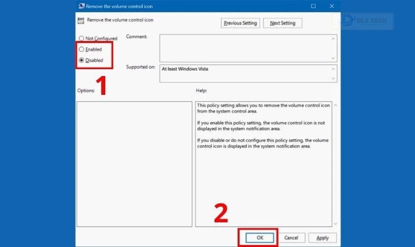 Sửa lỗi trong Local Group Policy