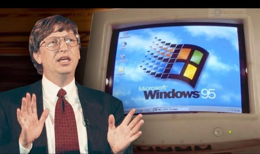 Microsoft Windows 95 ra mắt là một bước tiến lớn trong ngành công nghệ thông tin