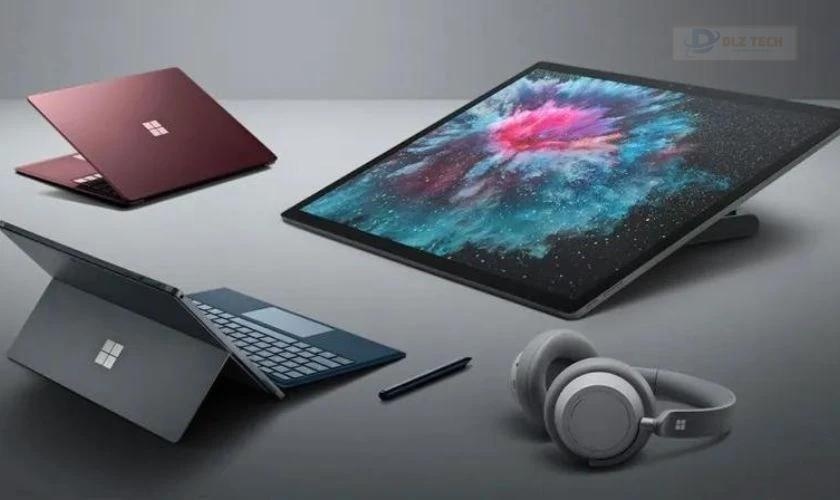 Microsoft ra mắt thị trường nhiều dòng laptop cá nhân mỏng nhẹ 2 trong 1 ấn tượng
