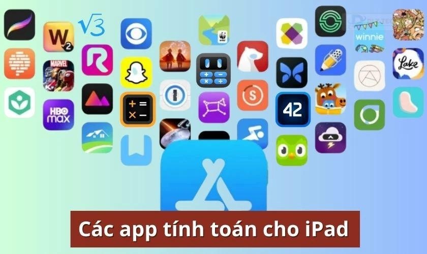 Tại sao máy tính trên iPad không được tích hợp sẵn?