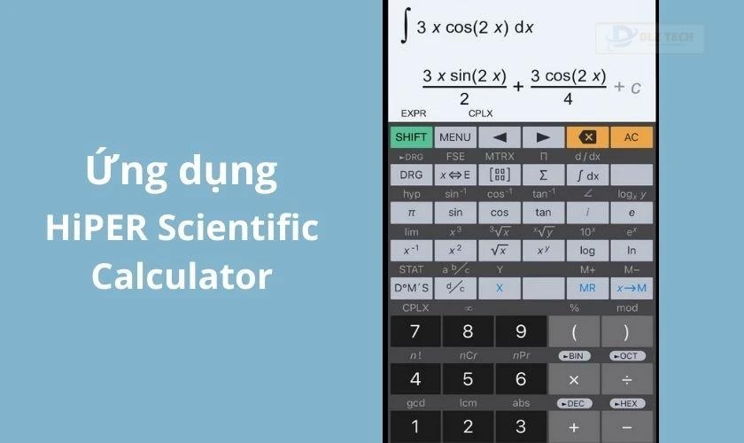 Các ứng dụng máy tính trên iPad