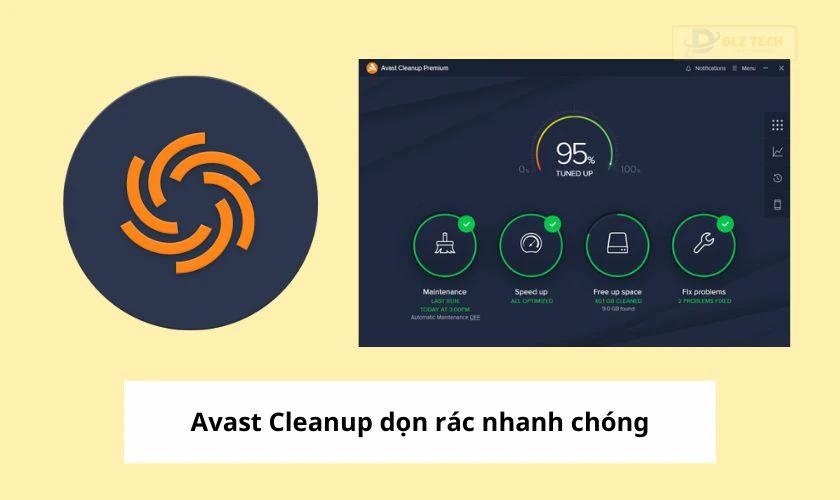Phần mềm Avast Cleanup