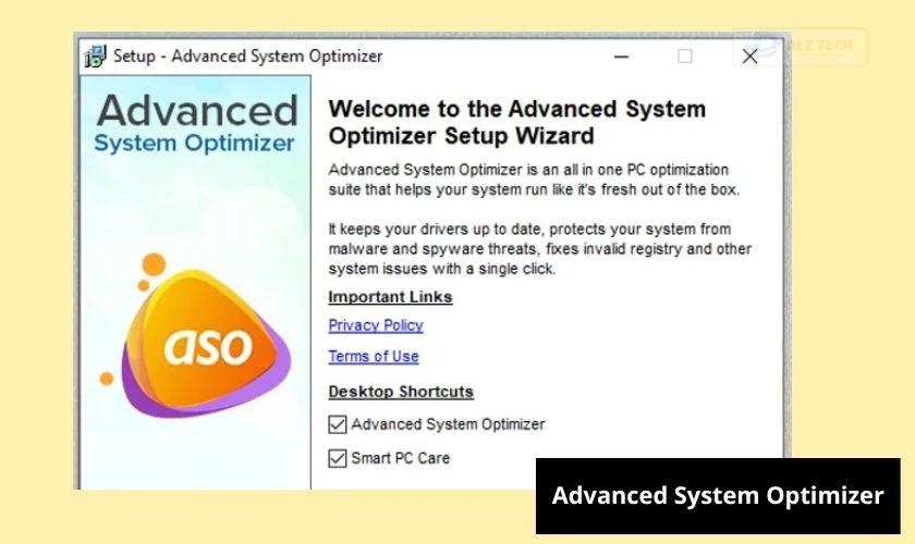 Phần mềm Advanced System Optimizer