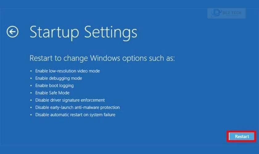 Chuyển sang chế độ Safe Mode khi máy tính update mãi không xong