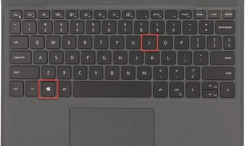 Mở nhanh cửa sổ cài đặt bằng tổ hợp phím tắt