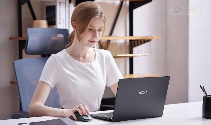 MSI Prestige 13 Evo A13M sở hữu thiết kế hiện đại, hiệu năng mạnh mẽ