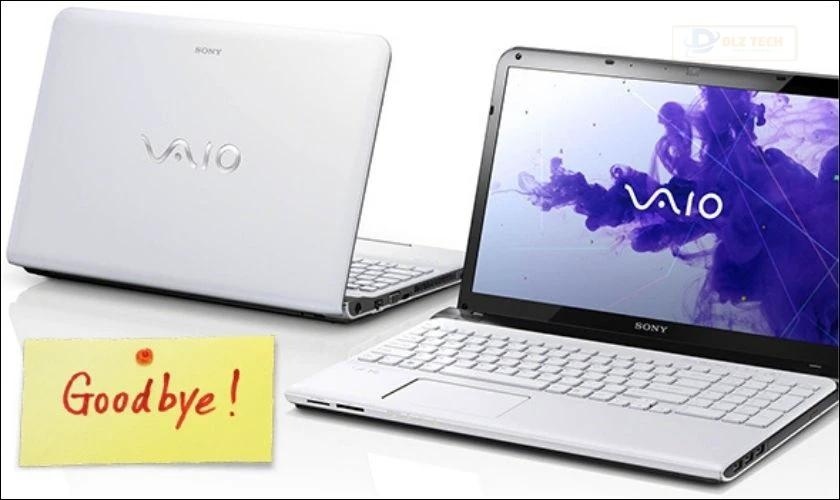 Laptop Sony Vaio hiện không còn sản xuất mới