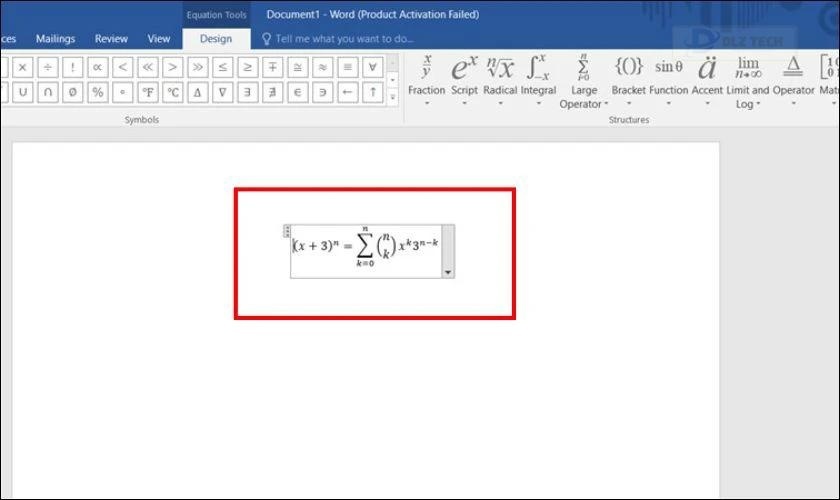 Nhập số liệu của bạn vào công thức