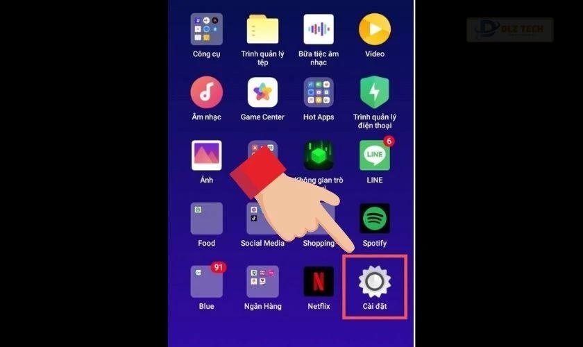 Cách hiển thị phần trăm pin cho dòng A và Neo