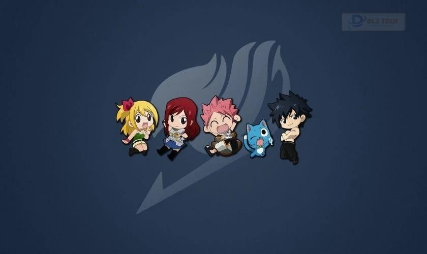 Hình nền máy tính chibi cute