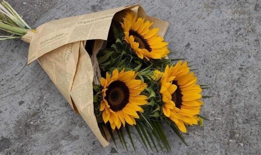 Hình nền máy tính hoa hướng dương