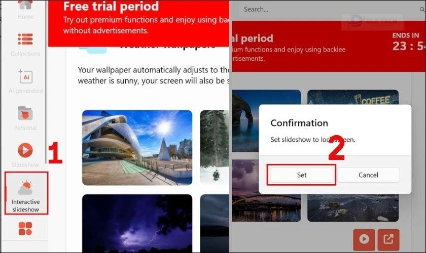 Ứng dụng Wallpaper Studio 10