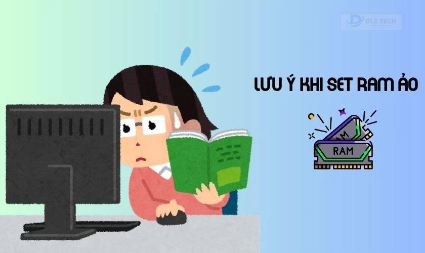Không nên quá lạm dụng RAM ảo, nên nâng cấp RAM khi máy hết dung lượng bộ nhớ