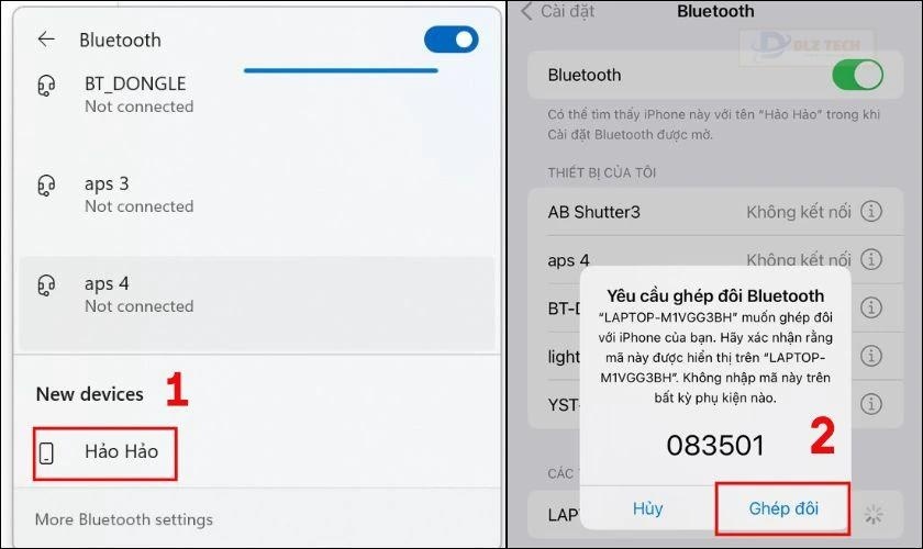 Hướng dẫn chi tiết cách kết nối điện thoại với máy tính qua Bluetooth