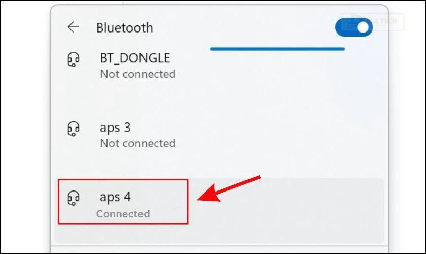 Cách kết nối tai nghe Bluetooth với laptop