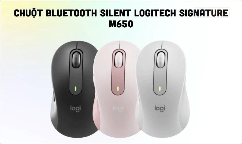Chuột Bluetooth Silent Logitech Signature M650 giá tốt nhiều người mua