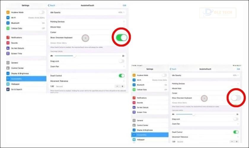 Tùy chọn hiển thị bàn phím