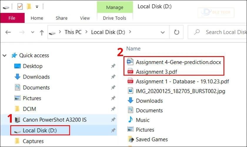 Kiểm tra lại xem tệp đã được truyền qua thành công hay chưa