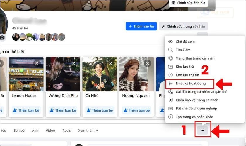 Nhật ký hoạt động trên máy tính