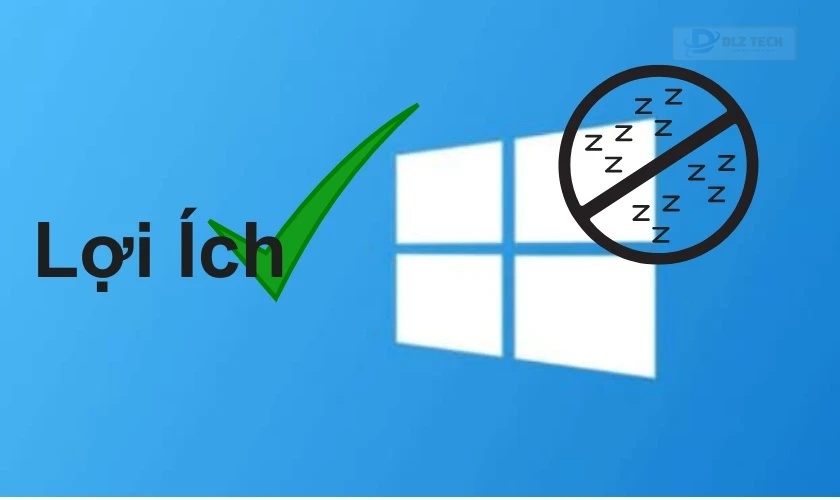 Lợi ích của việc cài đặt máy tính không ngủ