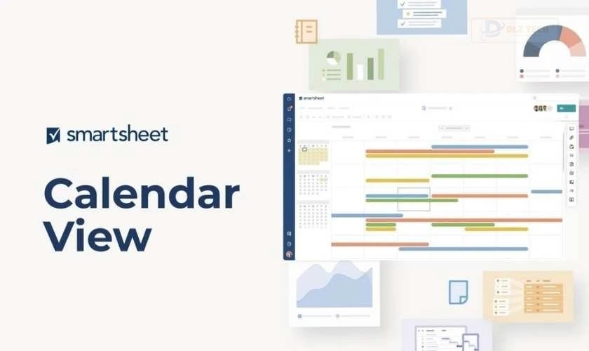 Mẫu lịch từ Smartsheet