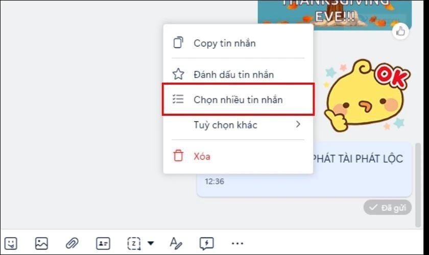 Gửi nhiều tin nhắn Zalo PC hàng loạt