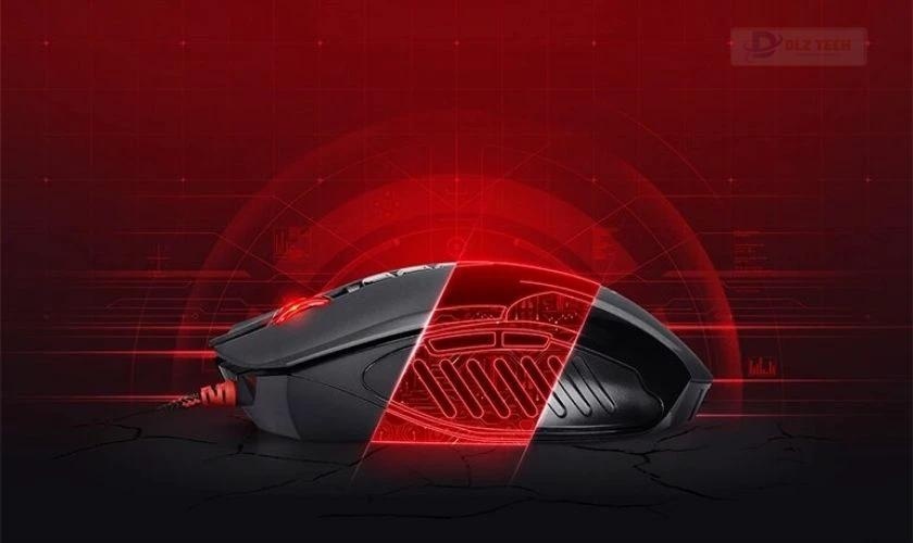 Chuột chơi game FPS sở hữu kiểu dáng đậm chất gaming