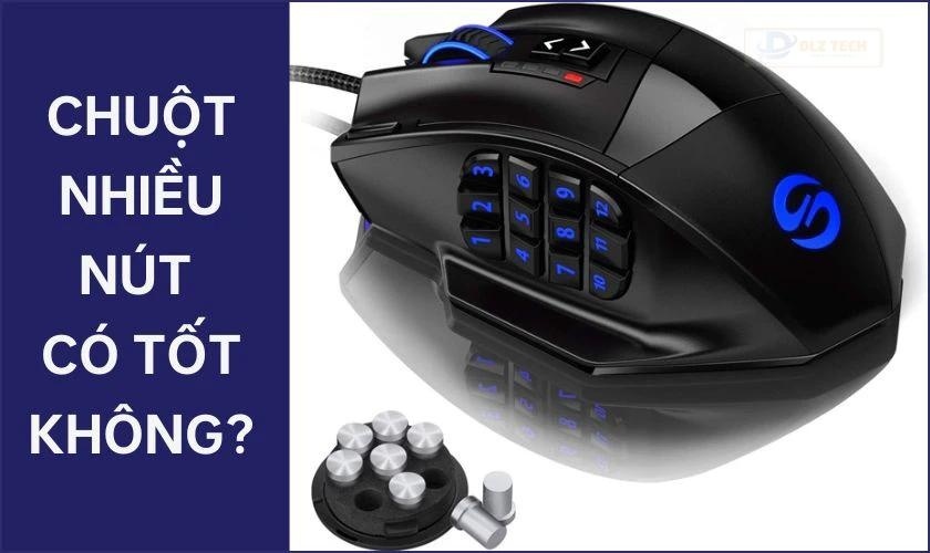Chuột nhiều nút là một công cụ đắc lực cho game thủ