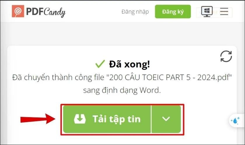 Tải tệp tin